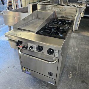 best Goldstein 2 Burner 300 Grill Oven Range for commercial use