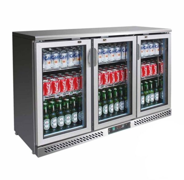 SC316SG Underbench 3 Door Bar Cooler 