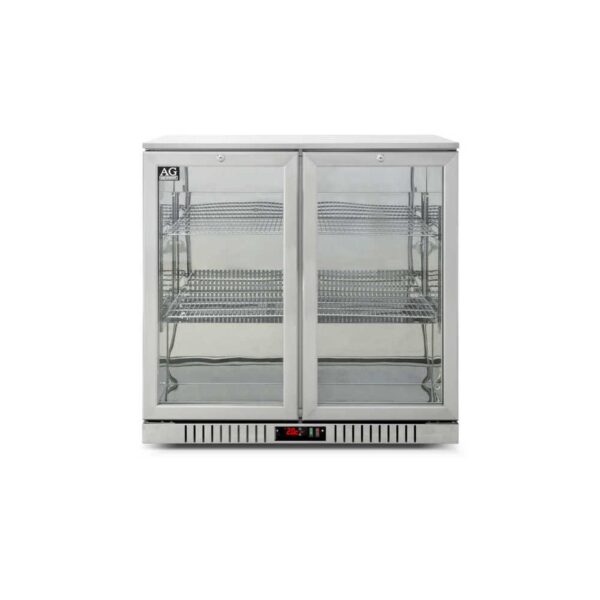 2 Door Underbench Bar Fridge for commercial use