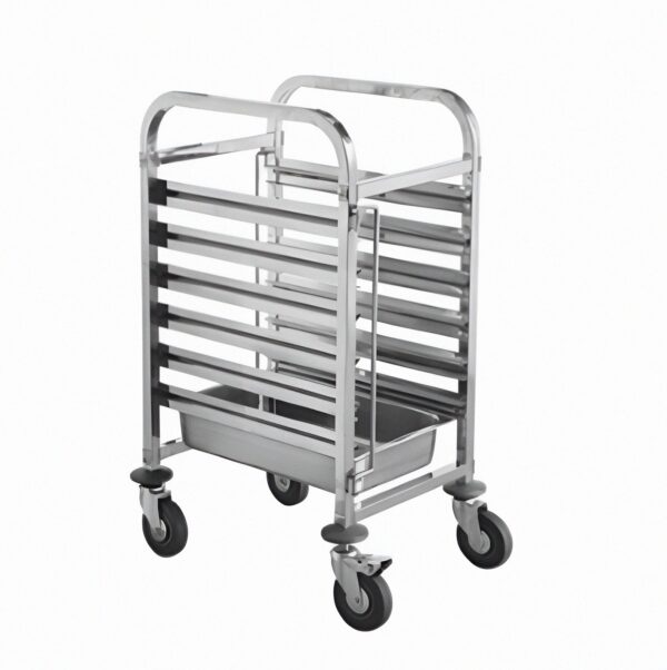 Stainless Steel 6 Tier GN Trolley