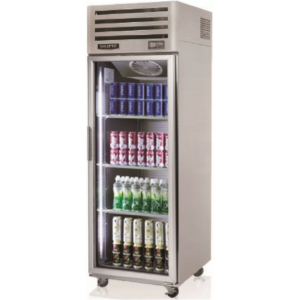 best Skipio SRT25 1G Stainless Steel Glass Door Fridge for commercial use