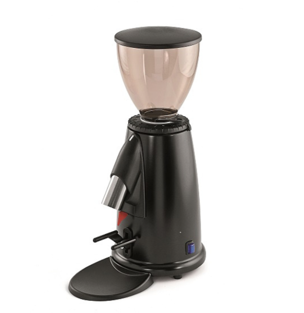 Macap M2M Black Coffee Grinder for commercial use