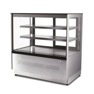 best 1200MM 3 Tier Square Glass Display Fridge for commercial use