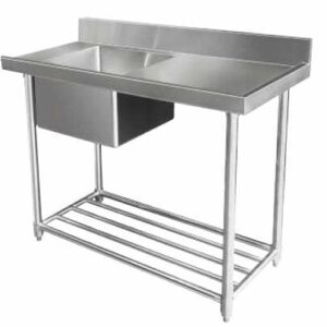 Stainless Steel Dishwasher Single Inlet Sink
