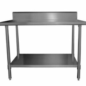 Work Bench with Splash Back WTS7 W2400 X D700 X H900 for commercial use