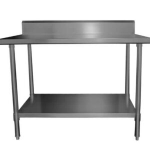 Work Bench with Splash Back W1200 X D600 X H900 for commercial use