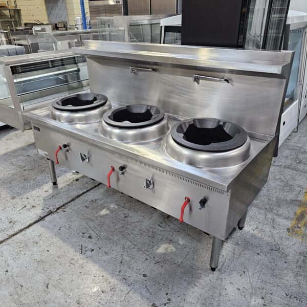 Best Refurbished Cobra 3 Hole Waterless Wok Burner for commercial use