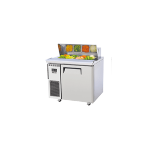 SKIPIO 900MM HOODED SALAD PREPARATION FRIDGE
