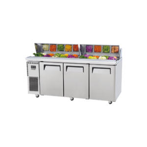 SKIPIO 1800MM HOODED SANDWICH PREPARATION FRIDGE
