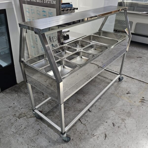 REFURBISHED 5 MODULE BAIN MARIE E25 AND STAND