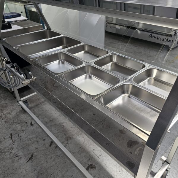 REFURBISHED 5 MODULE BAIN MARIE E25 AND STAND - Image 3