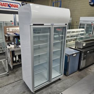 REFURBISHED SKOPE 2 GLASS DOOR DISPLAY FRIDGE TME1000