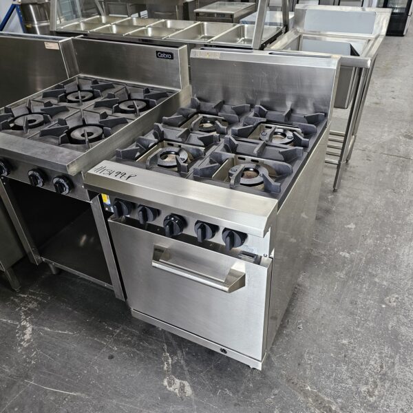 REFURBISHED LUUS 4 BURNER OVEN RANGE - Image 2