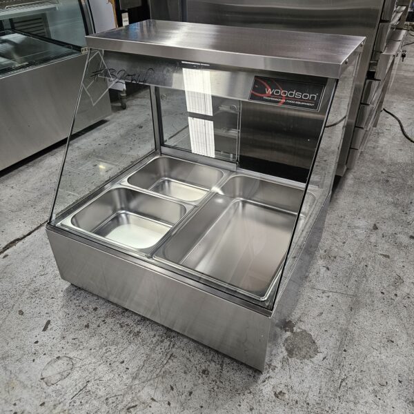 REFURBISHED WOODSON 2 MODULE STRAIGHT GLASS BAIN MARIE - Image 3