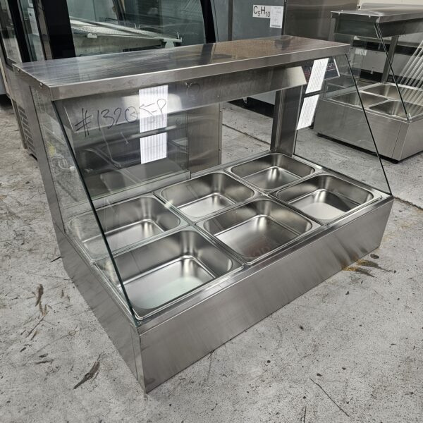 REFURBISHED WOODSON 3 MODULE STRAIGH GLASS BAIN MARIE - Image 2