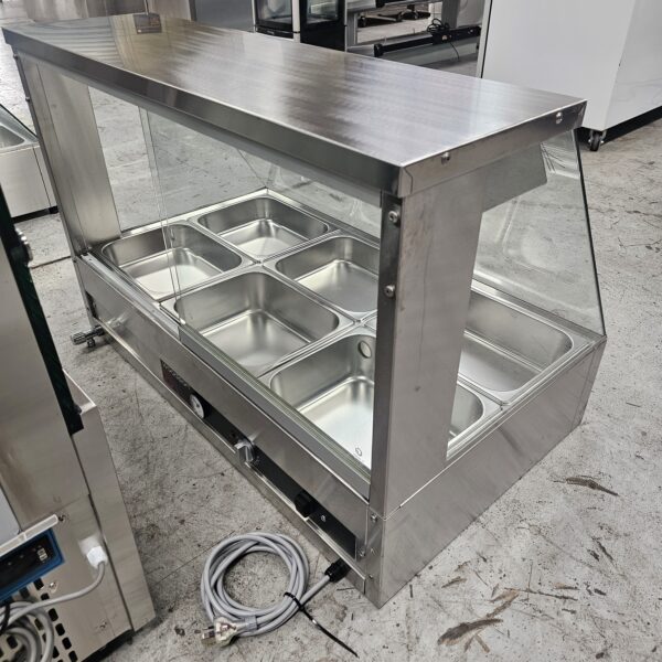 REFURBISHED WOODSON 3 MODULE STRAIGH GLASS BAIN MARIE - Image 3