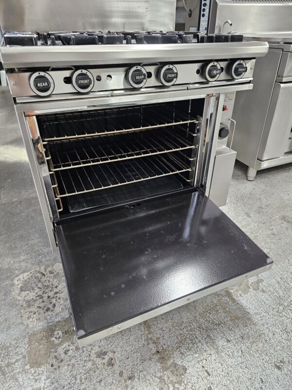 REFURBISHED TRUE HEAT 6 BURNER OVEN RANGE - Image 4