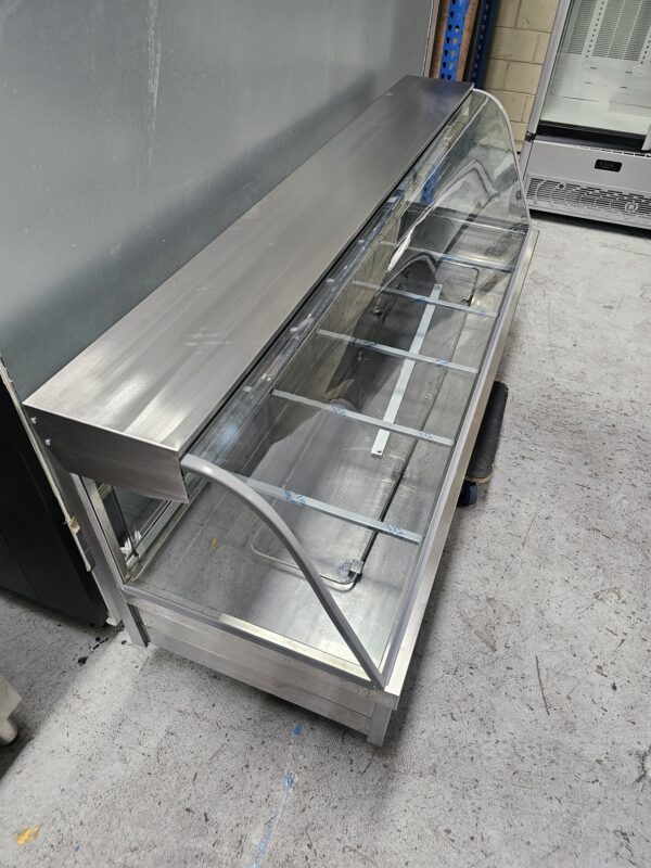 REFURBISHED ROBAND 6 MODULE CURVED GLASS BAIN MARIE - Image 2