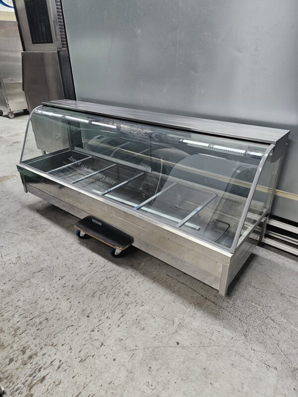 best Roband 6 Module Curved Glass Bain Marie for commercial use in Melbourne