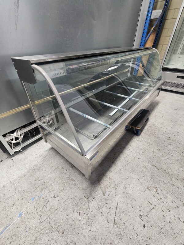 REFURBISHED ROBAND 6 MODULE CURVED GLASS BAIN MARIE - Image 3