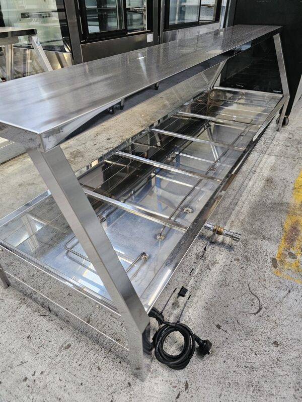 REFURBISHED ROBAND 6 MODULE STRAIGHT GLASS BAIN MARIE - Image 3