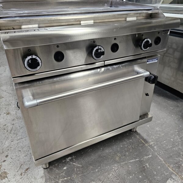 Refurbished Waldorf 900mm Flat Grill Oven Range RN8619G - Image 3