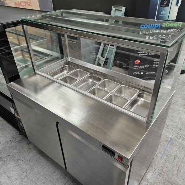 Refurbished 1200MM Sandwich Preparation Display Fridge - Image 3