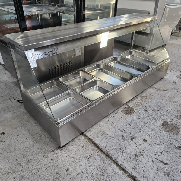 Refurbished Woodson 5 Module Bain Marie for Perfect Food Display