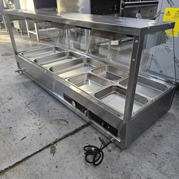 Refurbished Woodson 5 Module Bain Marie for Perfect Food Display - Image 3
