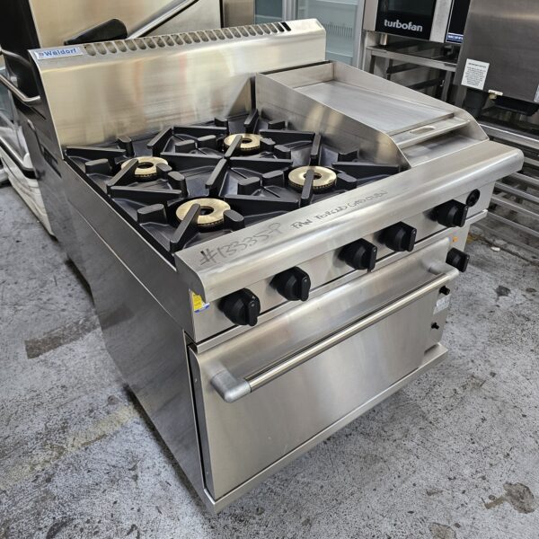 Waldorf 4 Burner 300 Grill Fan Forced Oven Range - Image 2
