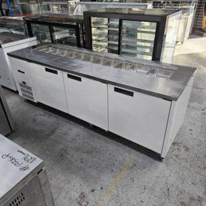 Refurbished Williams 2480mm Sandwich Pizza Preparation Fridge