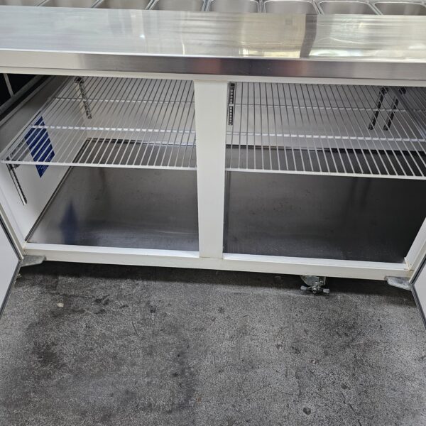 Refurbished Williams 2480mm Sandwich Pizza Preparation Fridge - Image 4