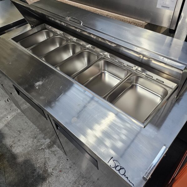 Refurbished Skipio Sandwich Preparation Fridge - 1500mm - Image 4