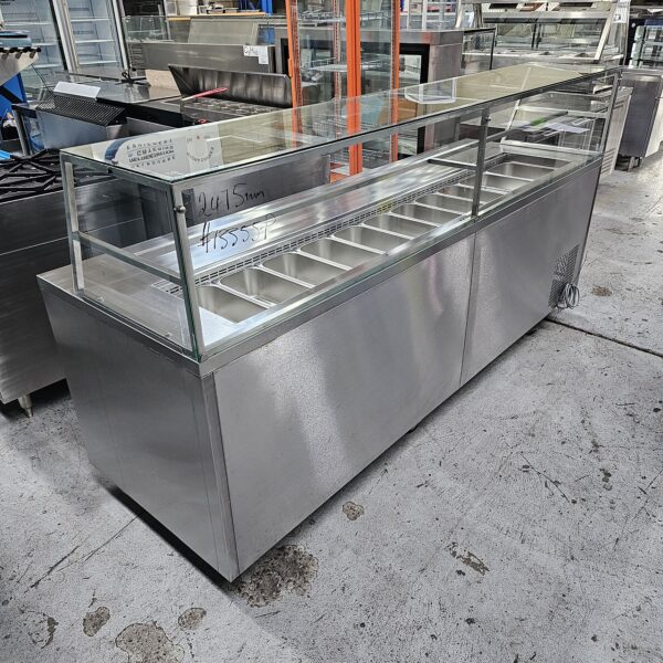 REFURBISHED WILLIAMS JADE 2470MM SANDWICH/PIZZA PREPERATION FRIDGR - Image 2