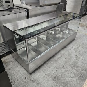 Refurbished Woodson 5 Module Square Glass Bain Marie