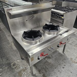 Premium Refurbished LKK 2 Hole Gas Wok Burner