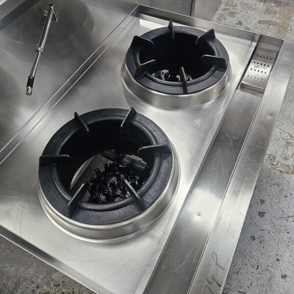 Premium Refurbished LKK 2 Hole Gas Wok Burner - Image 3