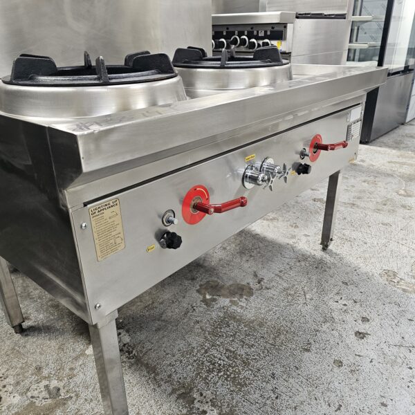 Premium Refurbished LKK 2 Hole Gas Wok Burner - Image 4