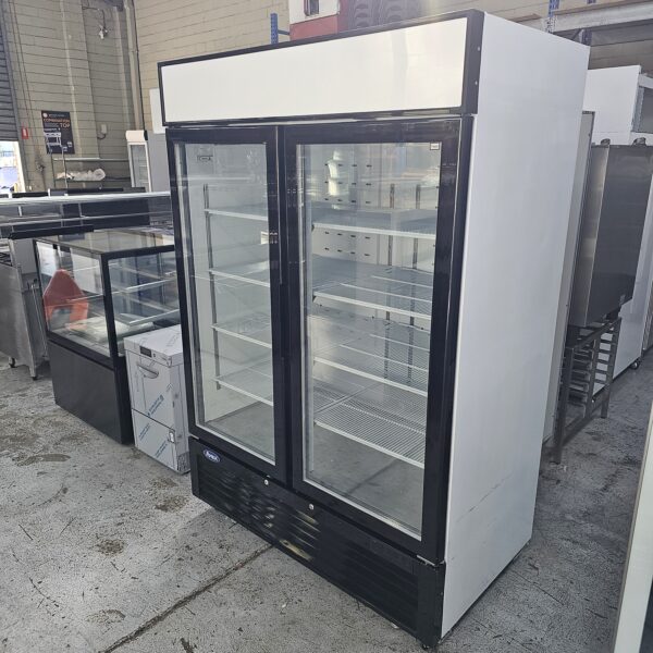 Affordable Refurbished Atosa 2 Door Display Freezer - Image 2