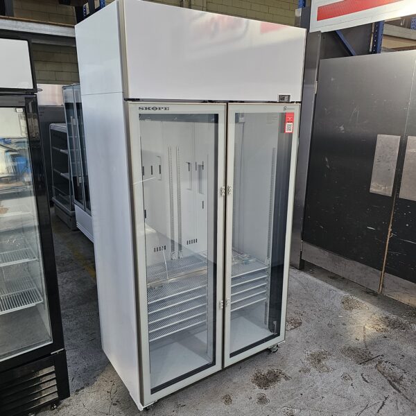 NEW SKOPE 2 DOOR DISPLAY FRIDGE