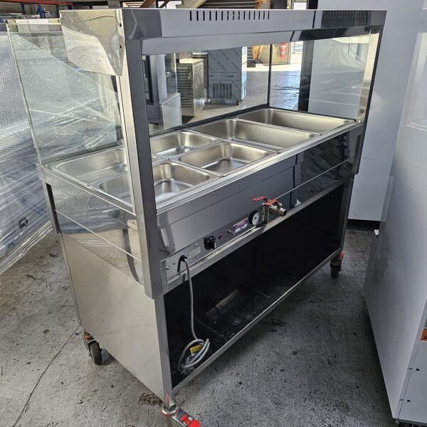 Refurbished Roband 4 Module Bain Marie & Stand - Image 4