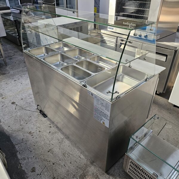 Refurbished 1370mm Sandwich Prep Display Fridge - Image 2