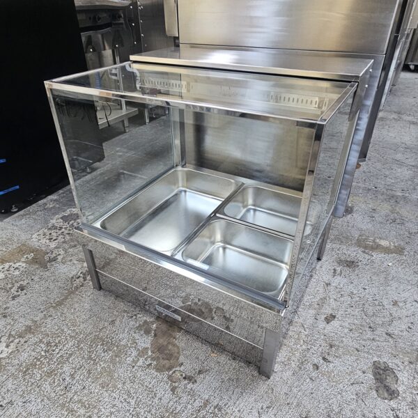 Refurbished Roband 2 Module Square Glass Bain Marie - Image 2