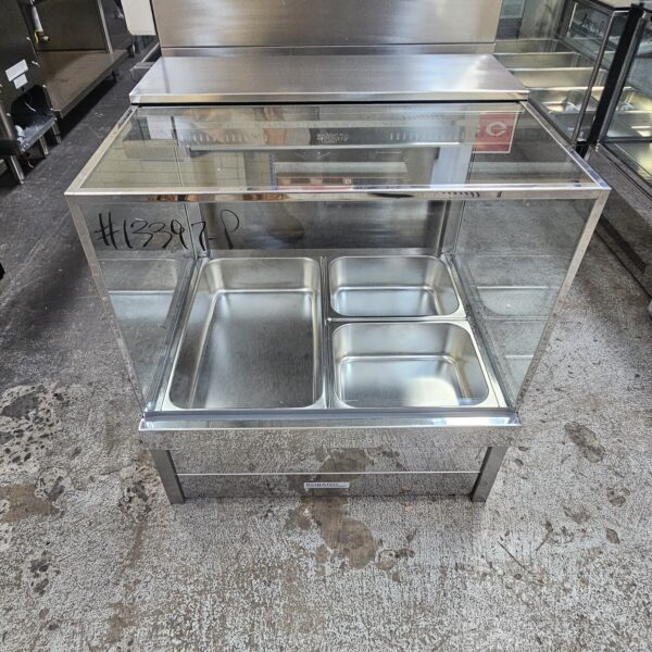 Refurbished Roband 2 Module Square Glass Bain Marie - Image 3