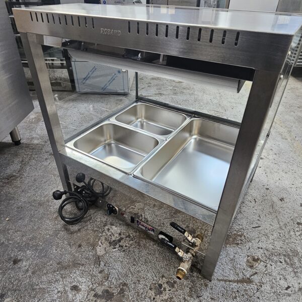 Refurbished Roband 2 Module Square Glass Bain Marie - Image 4