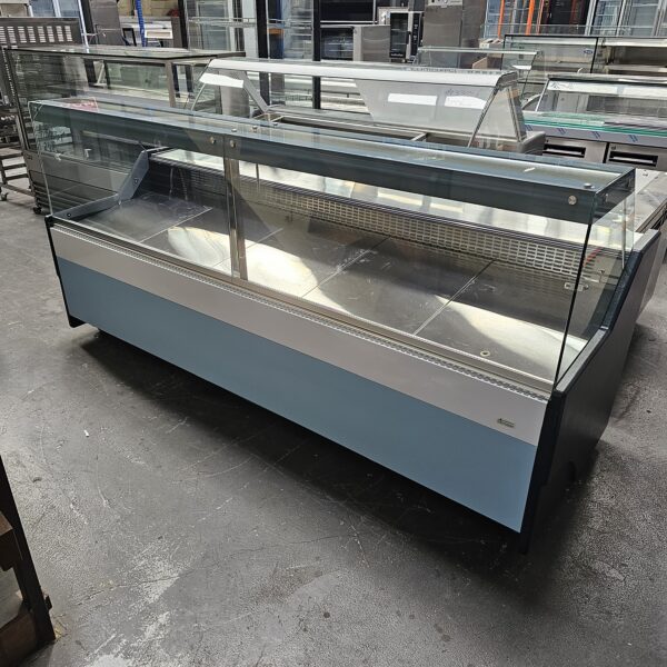 Premium 2600mm Square Glass Display Fridge for Sale