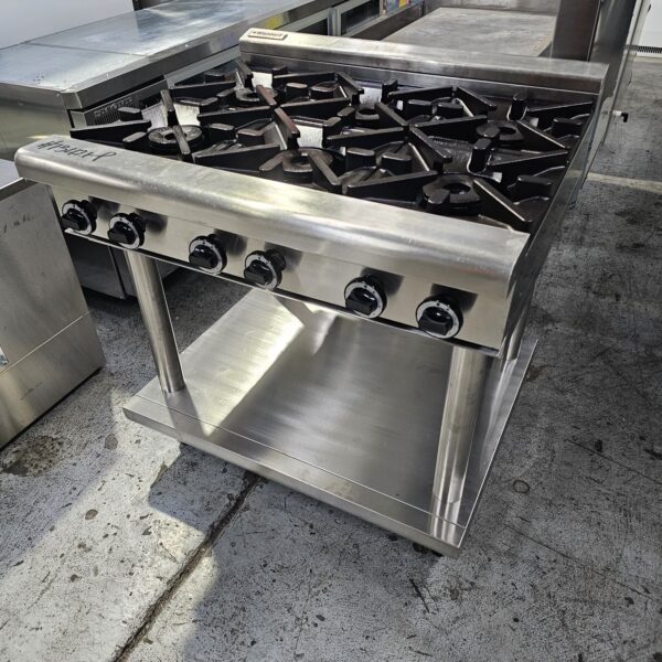 Refurbished Waldorf 6 Burner Cooktop on Stand - Premium Quality - Image 2