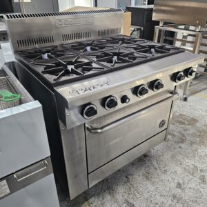 Refurbished Goldstein 6 Burner Gas Oven Range for Sale