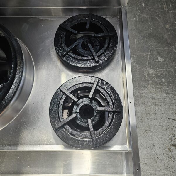 Refurbished B&S 2 Burner Wok Combo Unit for Superior Cooking - Image 5