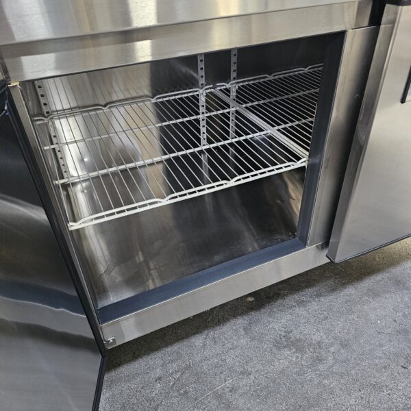 Refurbished FSM 1800mm Preparation Fridge with Storage - Image 4
